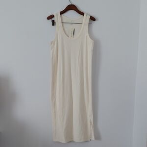 Evereve Sadie Tank Off White Dress